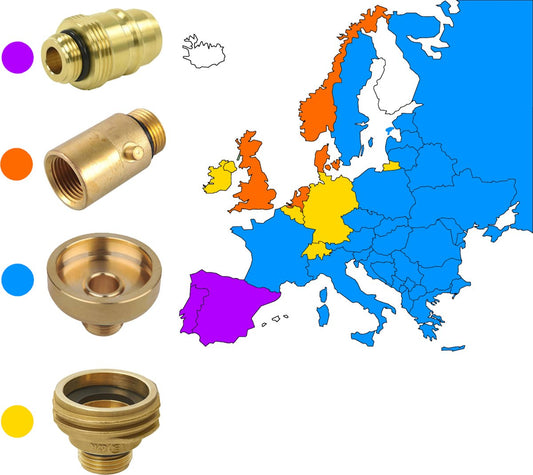 Kaart Europa Vulnippels